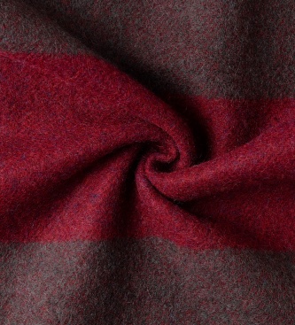 Hackett London Sciarpa Harry granata e grigia