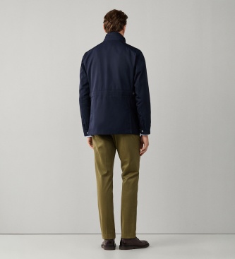 Hackett London Velospeed marine windbreaker