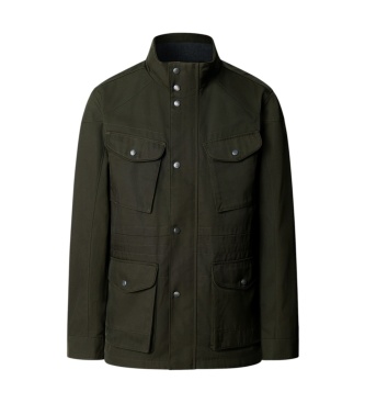 Hackett London Velospeed green windbreaker