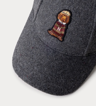 Hackett London Graue Harry-Kappe