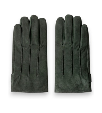 Hackett London Gröna Commuter Touch-läderhandskar