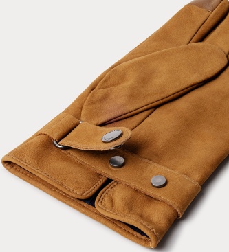 Hackett London Beige handskar i skinn Commuter Touch