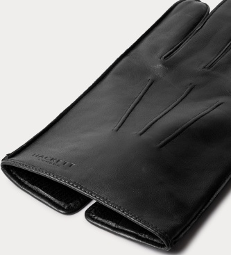 Hackett London Handskar i läder Glove Class svart