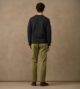 Hackett London Jersey Heritage Harry-trui grijs