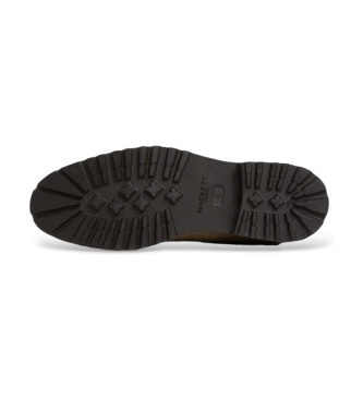Hackett London Hudson Stiefeletten aus Leder in Hellbraun