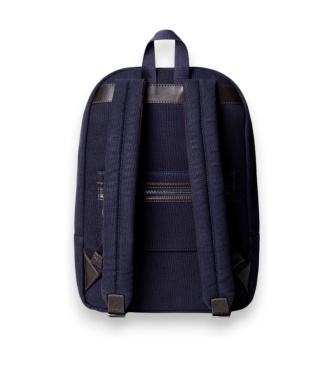 Hackett London Ryggsäck Wells Canvas marinblå