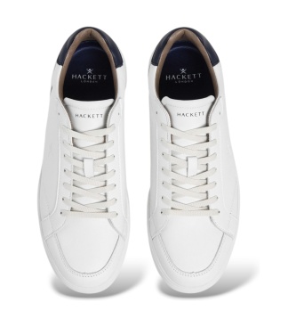 Hackett London Sneaker Brando Breaker bianche