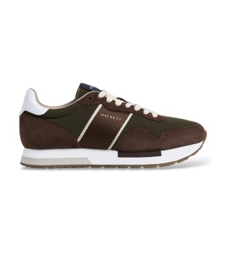Hackett London Baskets Keston Symbol Vert Olive