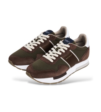 Hackett London Baskets Keston Symbol Vert Olive