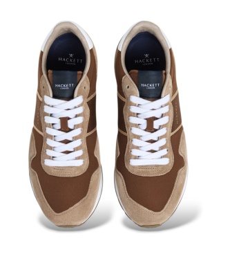 Hackett London Baskets Keston Symbol Marron