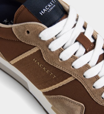 Hackett London Baskets Keston Symbol Marron