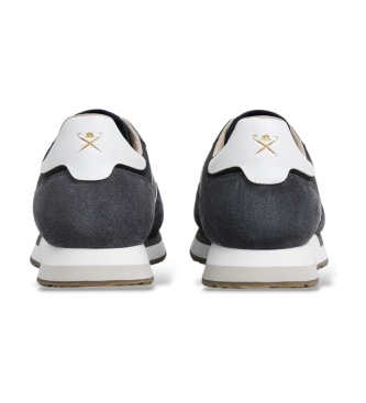 Hackett London Keston Symbol sneakers grå