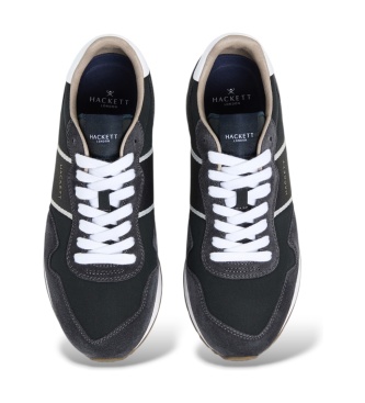 Hackett London Keston Symbol sneakers grå