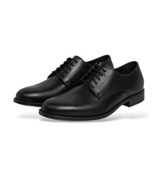 Hackett London Duke Master sorte lædersko