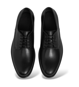Hackett London Duke Master sorte lædersko