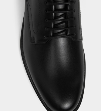 Hackett London Duke Master sorte lædersko