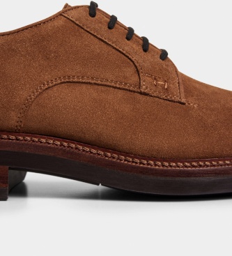 Hackett London Lederschuhe Egmont Fine braun
