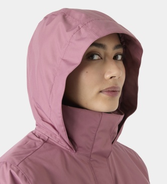Helly Hansen Gesteppter Mantel Aden rosa