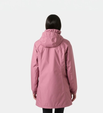 Helly Hansen Gesteppter Mantel Aden rosa