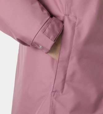 Helly Hansen Gesteppter Mantel Aden rosa