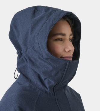 Helly Hansen Gesteppter Mantel Frogner Marineblau