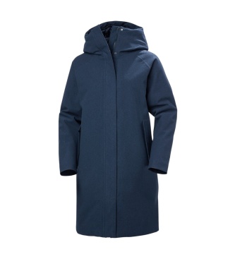 Helly Hansen Gesteppter Mantel Frogner Marineblau