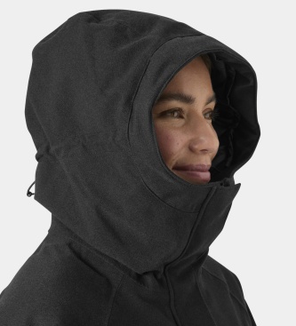Helly Hansen Gesteppter Mantel Frogner schwarz