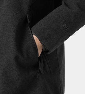 Helly Hansen Gesteppter Mantel Frogner schwarz