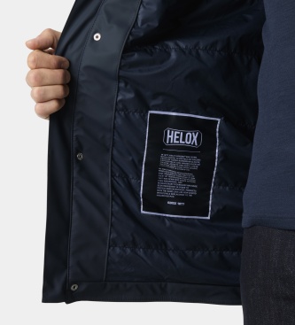 Helly Hansen Gewatteerde Moss jas marineblauw