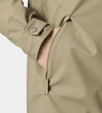 Helly Hansen Beige gewatteerde jas Moss