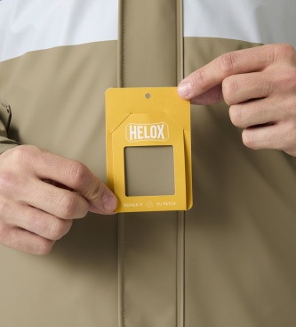Helly Hansen Beige gewatteerde jas Moss