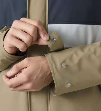 Helly Hansen Beige gewatteerde jas Moss