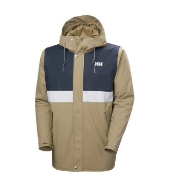 Helly Hansen Beige gewatteerde jas Moss