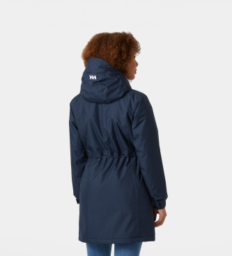 Helly Hansen Gesteppter Mantel Westport Marineblau