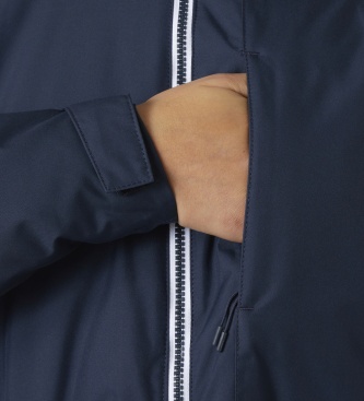 Helly Hansen Gesteppter Mantel Westport Marineblau