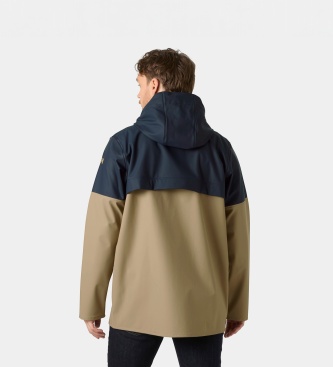Helly Hansen Beige Moss Block-frakke