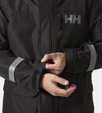 Helly Hansen Abrigo Rigging negro