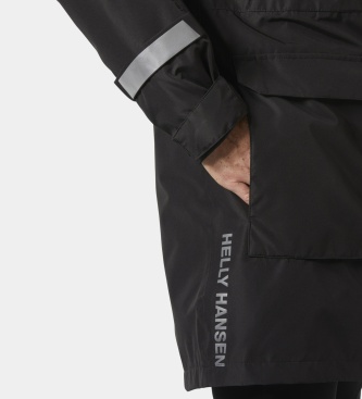 Helly Hansen Abrigo Rigging negro