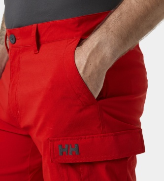 Helly Hansen HH Quick Dry cargoshorts röd