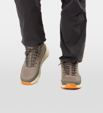 Helly Hansen Bottines en cuir Beckett Mid taupe