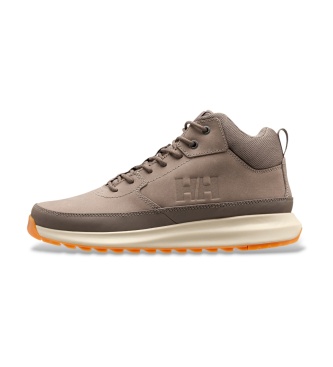 Helly Hansen Bottines en cuir Beckett Mid taupe
