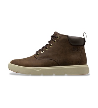 Helly Hansen Chaussures en cuir Pinehurst Leather marron foncé