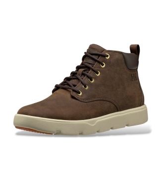 Helly Hansen Chaussures en cuir Pinehurst Leather marron foncé