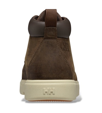 Helly Hansen Chaussures en cuir Pinehurst Leather marron foncé