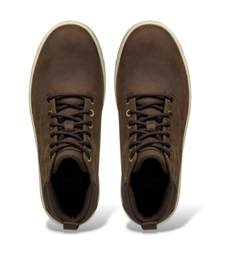 Helly Hansen Chaussures en cuir Pinehurst Leather marron foncé