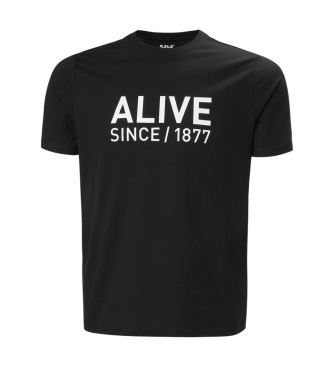 Helly Hansen Core Graphic 2.0 T-shirt sort