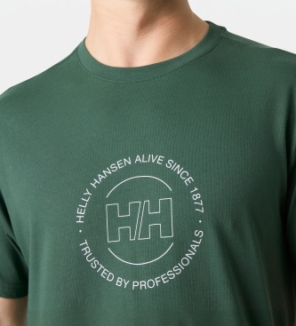 Helly Hansen Camiseta Core Graphic 2.0 verde