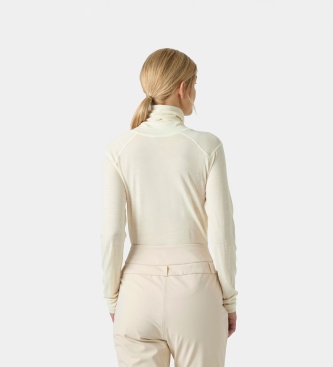 Helly Hansen Majica z visokim ovratnikom HH Durawool bela