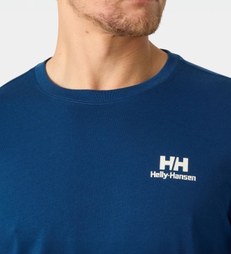 Helly Hansen T-shirt Nord Graphic blå