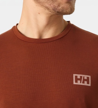 Helly Hansen T-shirt Skog Graphic teglrød